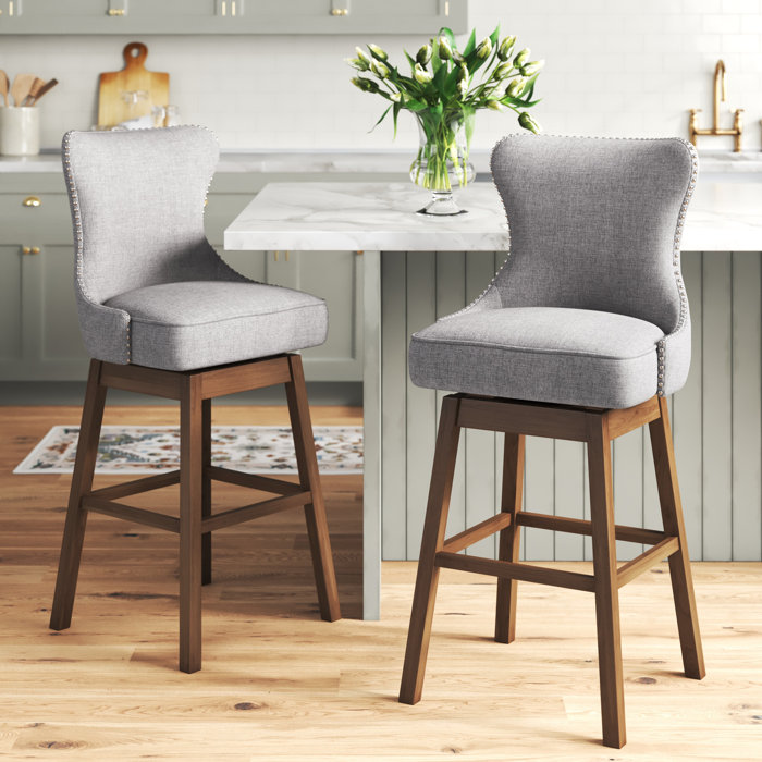 Three Posts™ Wadley Swivel Bar Stool & Reviews Wayfair
